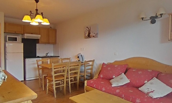 Orcieres-Merlette Apartment | 2-room apartment, 6 people, pool, parking, near slopes