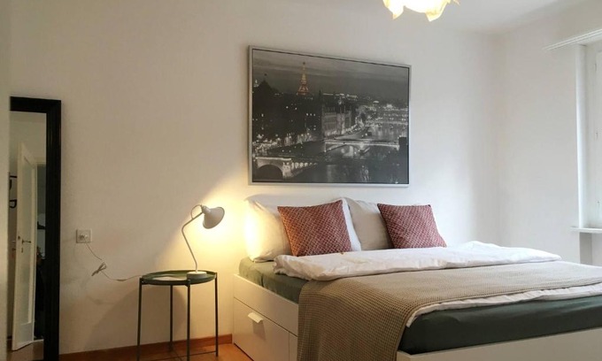 St. Gallen Apartment | 2 rooms with balcony, central, quiet location