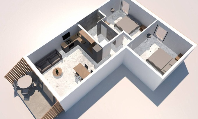 Freiburg im Breisgau Apartment | 2 Spätburgunder, 61qm, Balkon, 2 Schlafzimmer, Max. 4 Personen
