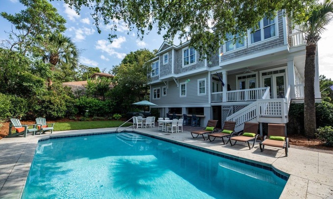 North Forest Beach House | 20 Gannet St - 2nd Row with Ocean Views, Massive Pool & Backyard