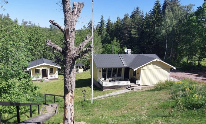 Hultsfred House | 2022 completely renovated house in typical Swedish quiet location