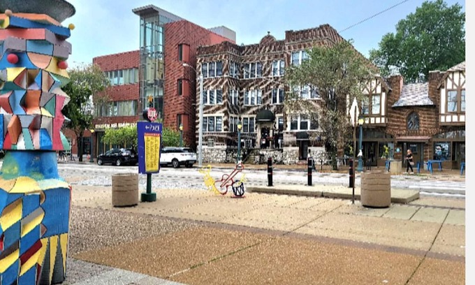 St. Louis Apartment | #204 AlbertHall best location in Delmar Loop ❤️