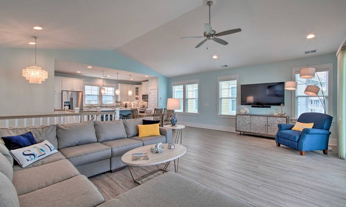 Kure Beach Apartment | 211 m² Apartment ∙ 4 bedrooms ∙ 8 guests