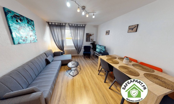 Kable Apartment | 22 contades quartier Contades 2br