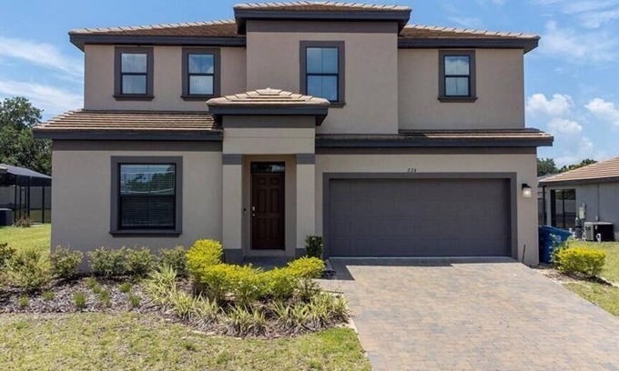 Haines City House | 224MCV: 4 Bed Luxury Resort Pool Home w/Water Park-Near Legoland