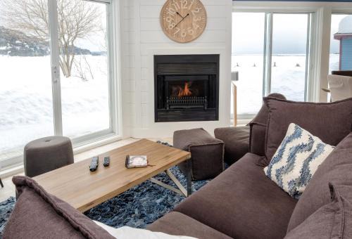 Baie-St-Paul Ski Chalet | 227 - En bordure de la rivière du Gouffre - Les Immeubles Charlevoix