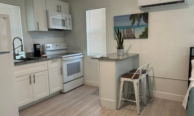 Tropic Apartment | 2538 Chic Studio Near Art District