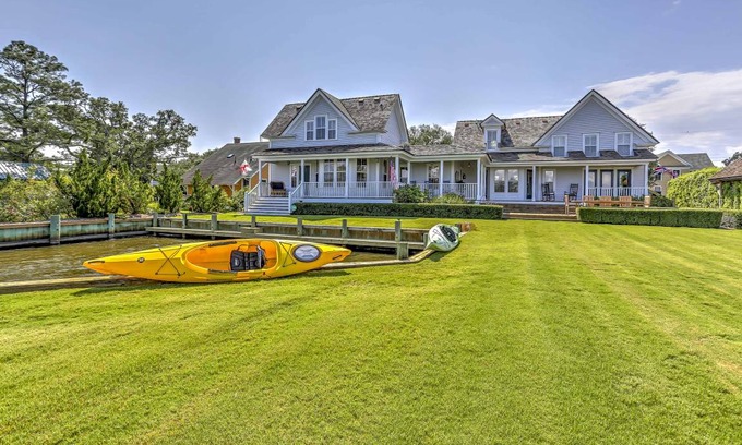 Historic Downtown Manteo House | 260 m² House ∙ 3 bedrooms ∙ 6 guests