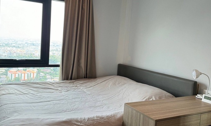 Talat Phlu Condo | 27 fl High rise new condo 1Bedroom next to TaladPhlu BTS