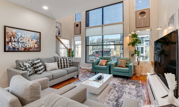 Newark Apartment | 297 m² Apartment ∙ 3 bedrooms ∙ 6 guests