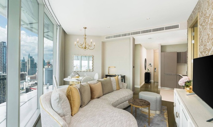 Siam Condo | 2BR Simplex/Heart Bkk/Monthly