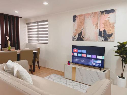 South Triangle Apartment | 2BR spacious loft in QC, short walk to M Place