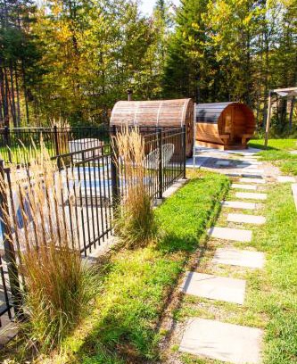 Pont-Rouge Villa | 2CH Relaxation Spa Sauna BBQ Wi-Fi