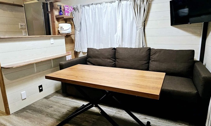 Uzumasa Apartment | 2F1 double bed 2 sofa bedssw2 Futonkitchen - Hanazono Stay 201/Kyoto Kyōto