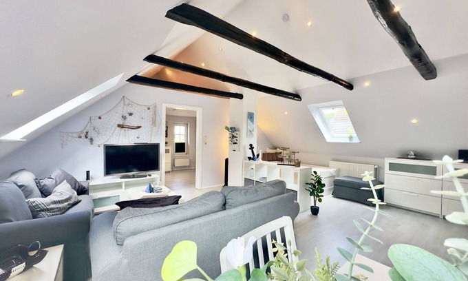 Wiarden Apartment | 2zkb, 60qm, Eigenes Bad, bis zu 3 Erw. + 1 Kind