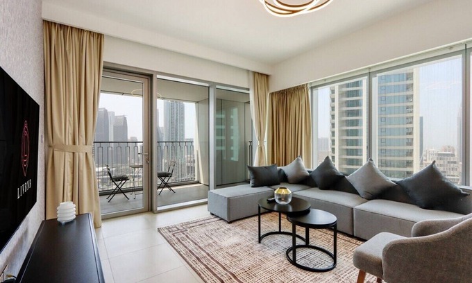 Za'abeel 2 Apartment | 3+1 Apt | Burj View | Direct Mall Access by Livbnb