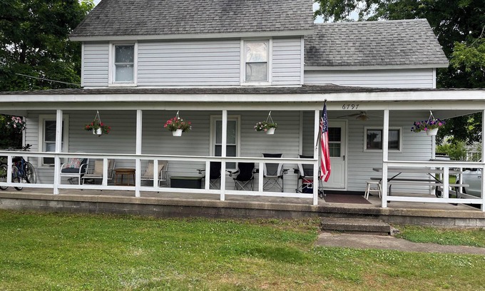 Verona Beach House | 3 bed, 1.5 Baths in Verona Beach, NY- Home w/large vacant lot & fire pit.