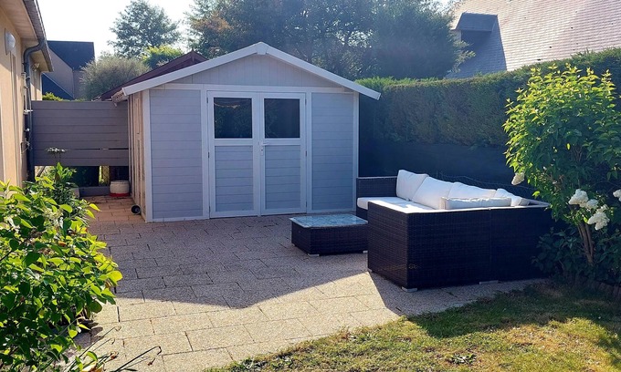 Hermanville-sur-Mer House | 3 bedroom house with garden 400m from the beach