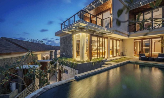 Kampial Villa | 3 Bedroom Secluded Villa with Ocean View in Nusa Dua, Car Included