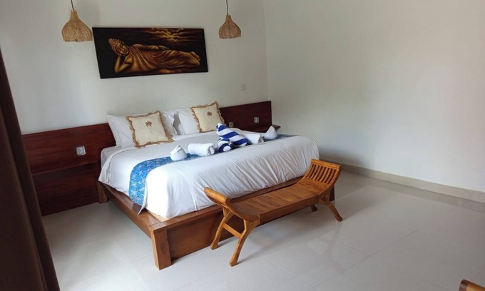Singakerta Villa | 3-bedroom villa in tranquil Bali with WiFi, AC. Paradise awaits