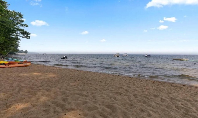 Sebago Cottage | 3 BR Lake house in Sebago Maine steps from beach!