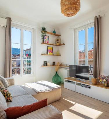 Riquier Apartment | 3 pieces lumineux avec balcon au coeur de la ville