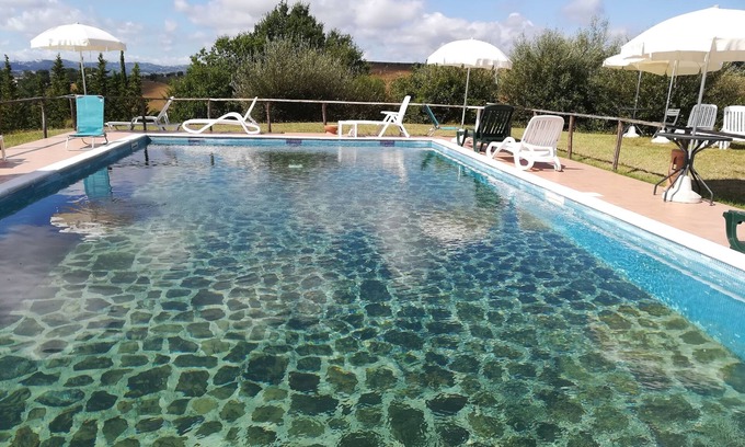 Lidarno Apartment | 3-room apartment between Assisi, Perugia and Gubbio. Pond and swimming pool.