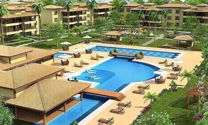 Jenipabu Apartment | 3 suites in Guarajuba, condominium with pool, courts, games room, near the sea