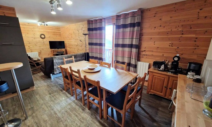 Valfrejus Apartment | 3 Zimmer +cabin 8/10 Personen Herzstation 55m2
