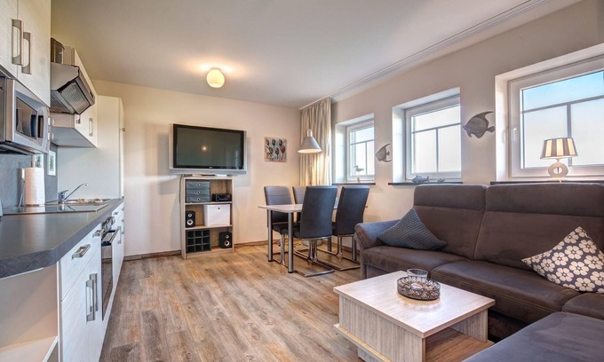 Stolpe Apartment | 3 Zimmerappartement mit 2 Schlafzimmern auf 2 Etagen, 65 m² Groß für 2-5 Persone