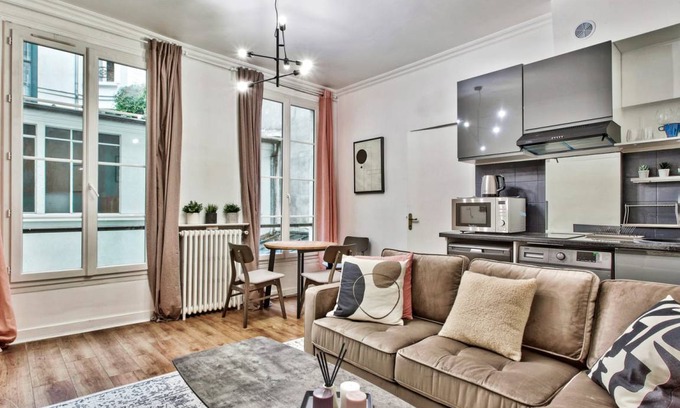 Chaussee-d'Antin Apartment | 30 m² Apartment ∙ 1 bedroom ∙ 2 guests