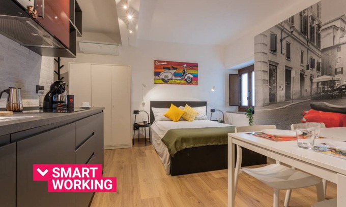 Roman Quarter Apartment | 34 m² Apartment ∙ 1 bedroom ∙ 2 guests