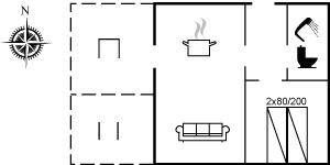 Janderup House | 34 m² House ∙ 1 bedroom ∙ 4 guests
