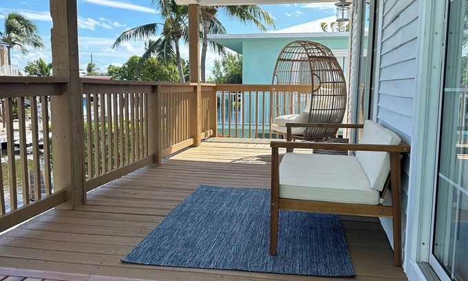 Long Key House | 3BR/2BA remodeled home in Florida Keys on canal with direct ocean access.