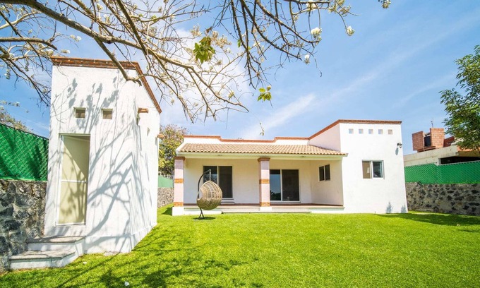 Oaxtepec House | 3BR Casa familiar con alberca y asador en Oaxtepec