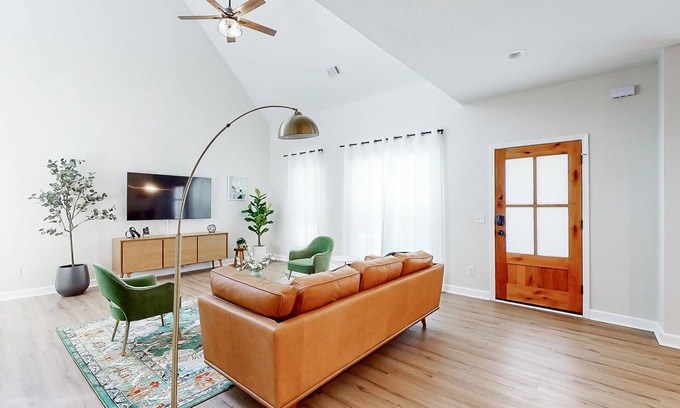 Midtown House | 3BR Greenwood Design Home Near Hospitals | Downtown
