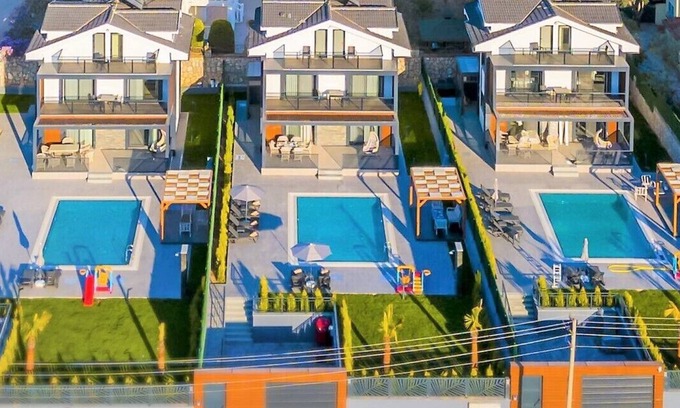 Oludeniz Villa | 4+1 Villa for 8 People with Private Pool in Fethiye Ölüdeniz Ovacık area