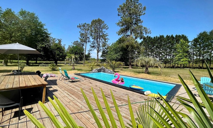 Mios House | 4* 180 m2 estate for 10 people on the Bay of Arcachon