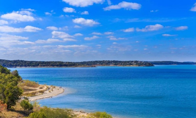 Canyon Lake House | 4 3 two King Beds Perfect Sunset Lake Views Pickleball Fire pit Lvl2 EV POA Pool