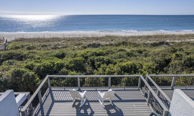 Pine Knoll Shores House | 4 BDR-Ocean Front Townhome in Pine Knoll Shores (Oceans 2)