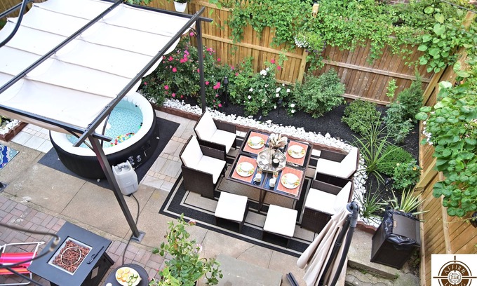 Germantown House | 4-Bedroom Historic Garden Oasis Home in Germantown
