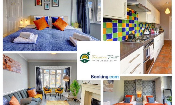 Coventry Apartment | 4 Bedroom House - Sleeps 7, Near Coventry Airport, City Centre, Free Wi-Fi with Driveway Parking & Garden, Full Kitchen - AHC