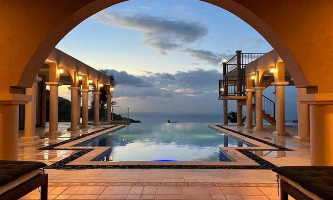 Mae Nam Villa | 4 Bedroom Luxury 5 Star Sea View Villa Palms SDV190
