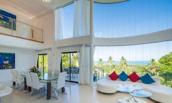 Na Thon Villa | 4 Bedroom Sea View Villa Mason SDV 363
