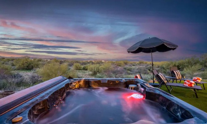 Rio Verde Foothills House | 4 BR Hot Tub, Pool Table, Views, Pets, Golf, Scottsdale Sanctuary