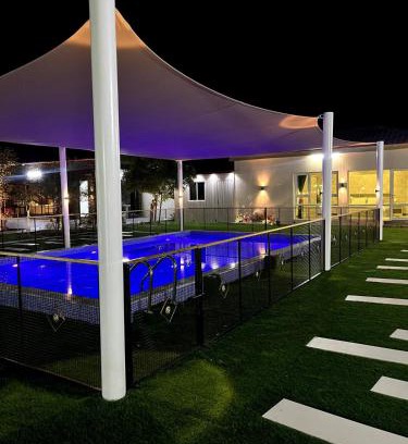 Ras Al Khaimah House | 4 BR Private Pool Arabian tent Kids Area