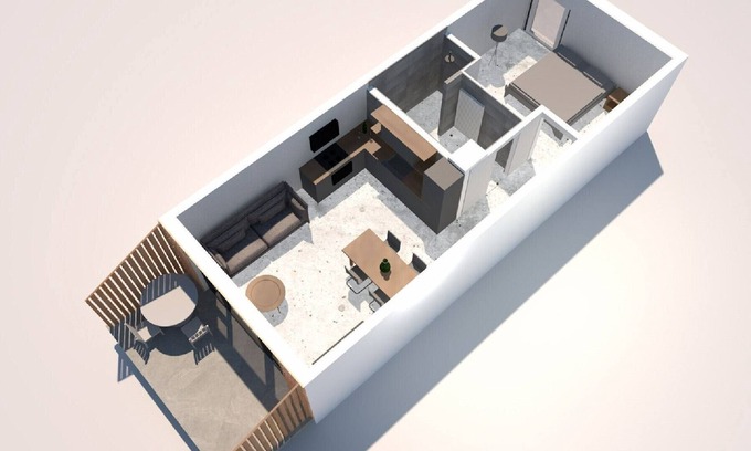Freiburg im Breisgau Apartment | 4 Grauburgunder, 42qm, Balkon, 1 Schlafzimmer, Max. 2 Personen