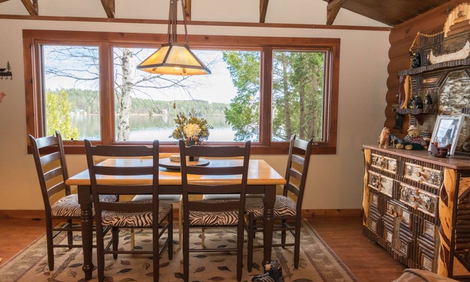 Saranac Lake Cabin | 4 Lakefront All Season Colby Cabins on Lake Colby, Saranac Lake