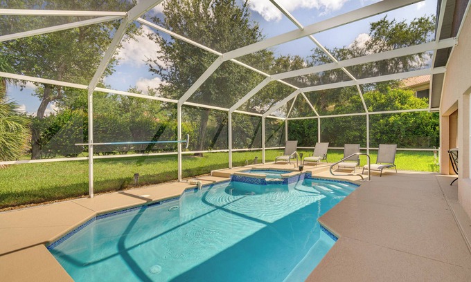 Beachwalk Isles House | 4 Mi to Beaches: Fort Myers Escape w/Patio