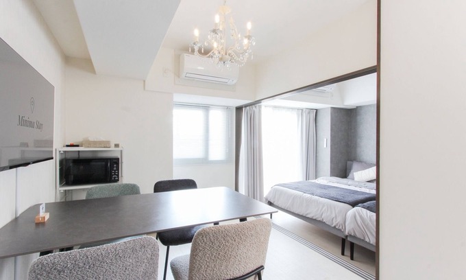 Namba Apartment | 4 min walk from Nagahoribashi Station/Near Shinsaibashi/Max 4 guests/Wi-Fi available/Check-out at 11:00